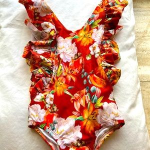 Posh Peanut Girls bathing suit 4T